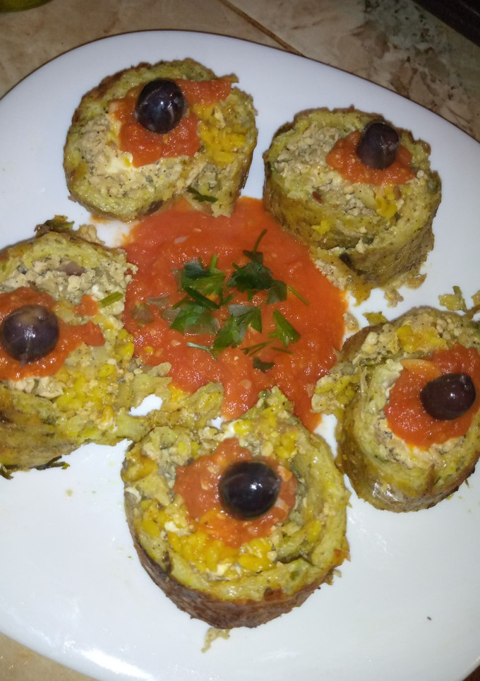 صورة لوصفة بطاطا رولي 🥔🥔🥔