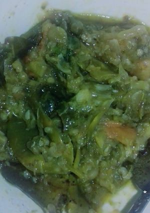Foto resep Sambel cabe ijo ala padang