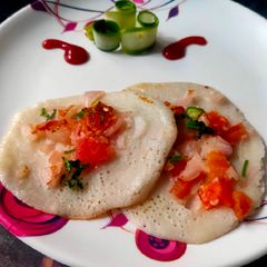 A picture of Uttapam.