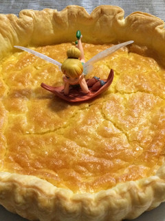 Una foto de Pastel de nata y hojaldre para diabéticos