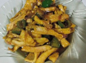 Foto resep Sirih tahu pedas manis