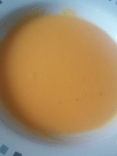 Una foto de Crema de calabaza
