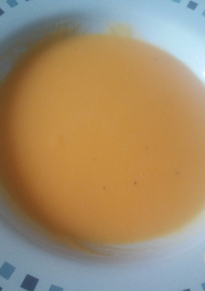 Una foto de Crema de calabaza