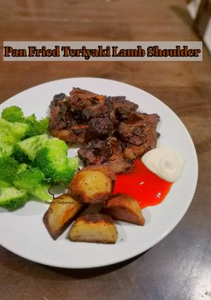 Gambar Pan Fried Teriyaki Lamb Shoulder