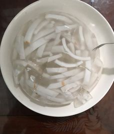 tráng miệng cơm dừa non