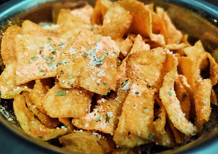 Potato Chips Barbeque Gurih Renyah Sedap