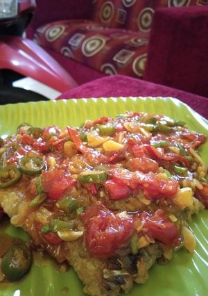 Foto resep Ikan gurami asam manis #PejuangGoldenApron2