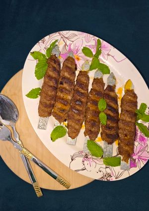 عکسی از دستور کباب دیگی سیخی (کباب مینی)