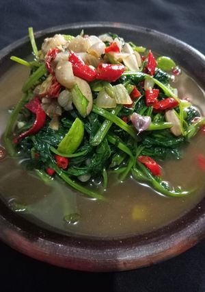 Foto resep Tumis kangkung terasi