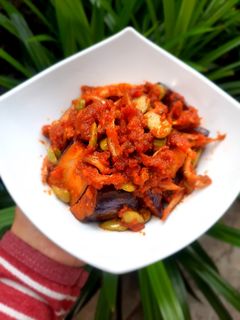 Foto resep Sambal Terong Teri Pete