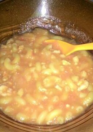 Foto resep Soup Macaroni tomato #Mpasi 12m+