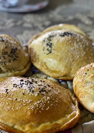 صورة لوصفة عجينة الغام ذهبية