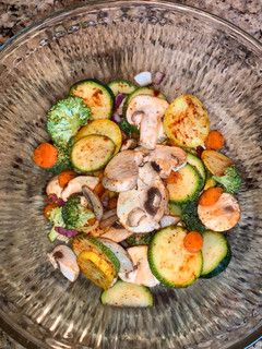 A picture of Sautéd Mixed Veggies.