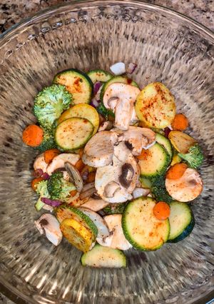 A picture of Sautéd Mixed Veggies.