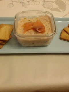 Una foto de Paté de salmón