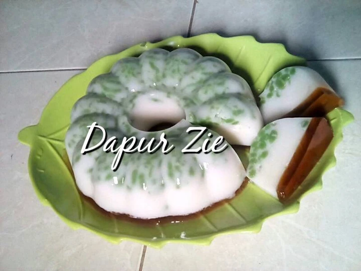 Langkah Gampang Membikin Resep Puding cendol gula merah yang Lezat Sekali Anti Ribet, Lezat Sekali