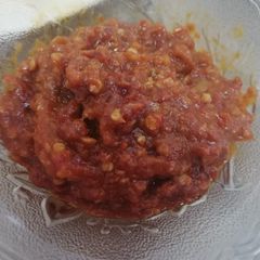 Schezwan sauce A picture of Schezwan sauce.