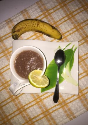 A picture of Millet Porridge# author Marathon contest #.