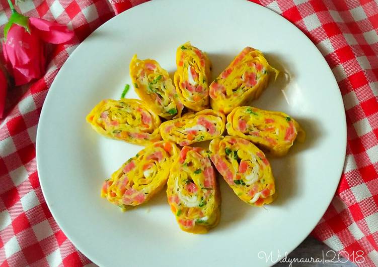 Gyeran mari (telur gulung ala korea)