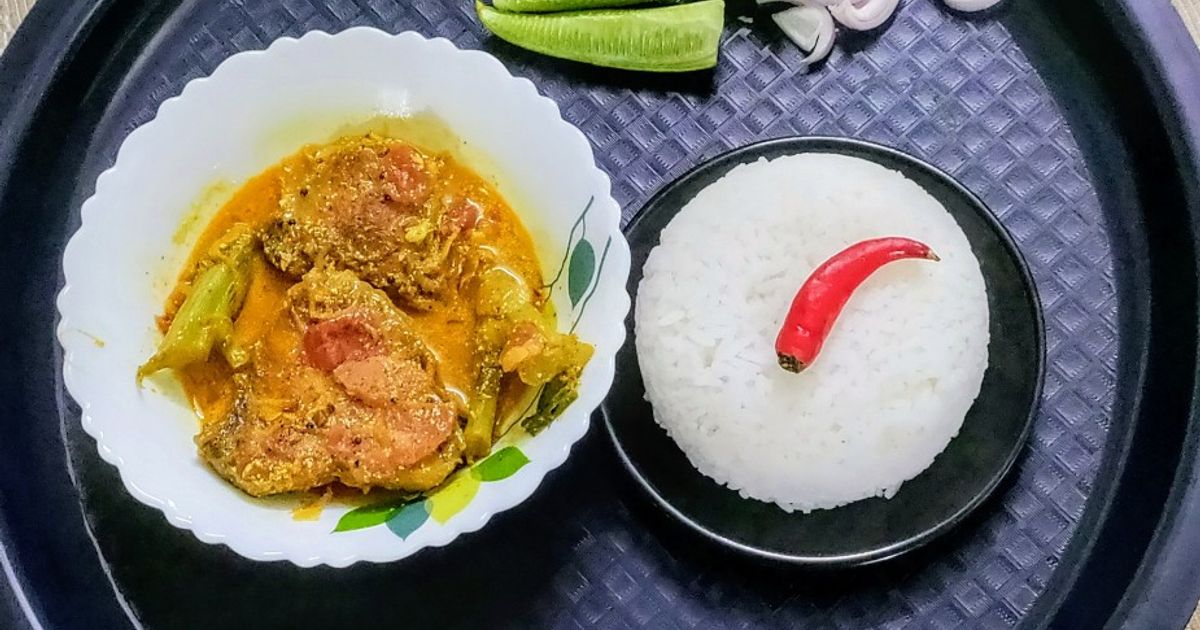 High Protein Rohu Curry With Mustard Paste Recipe by Dr.Madhumita ...