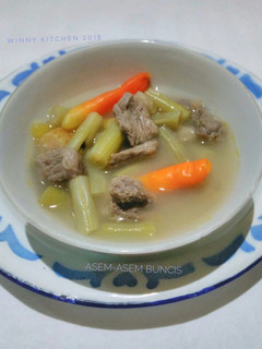 Foto resep Asem-asem Buncis #Pekaninspirasi