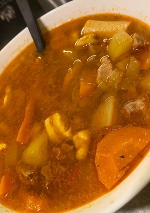 Gulyásleves 🫕😍🫶🏽 recept fotója