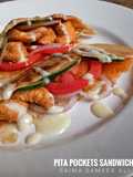 Pita pockets sandwich