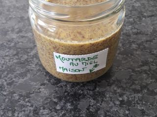 Moutarde au miel maison