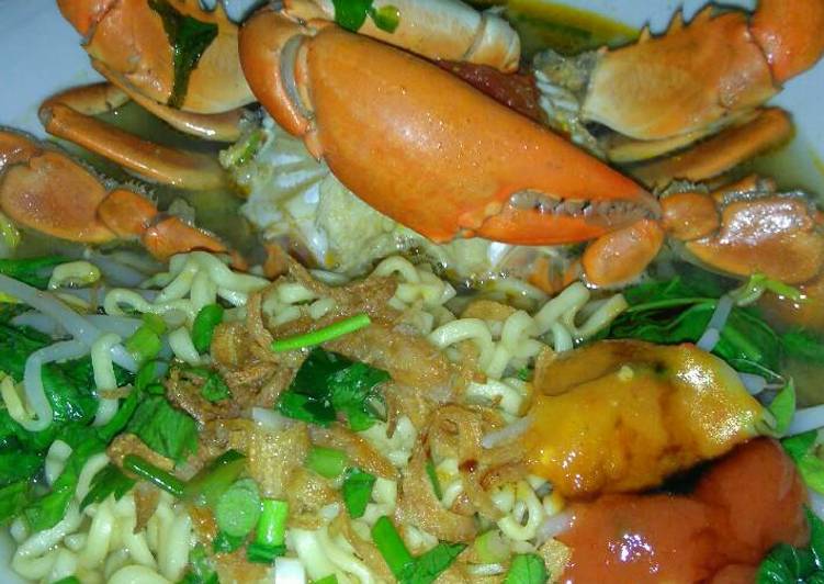 Resep Soto mie kepiting Anti Gagal