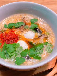 Hình của món Súp Gà Măng Tây.