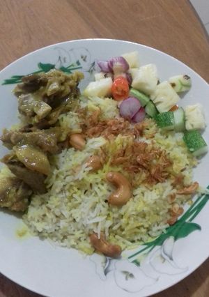 Foto resep Nasi Mandhi pake Rice Cooker