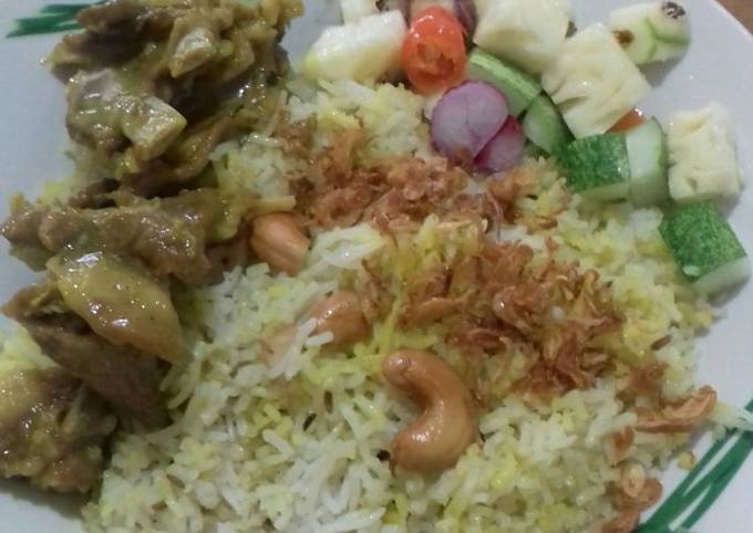 Resep Nasi Mandhi pake Rice Cooker, Lezat