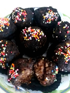Foto resep Bola-bola Sawut Singkong Dark Chocolate