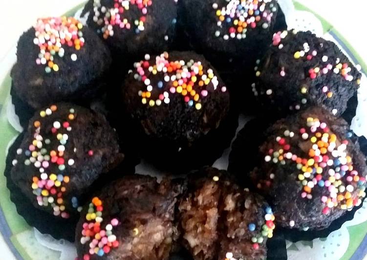 resep cara membuat Bola-bola Sawut Singkong Dark Chocolate