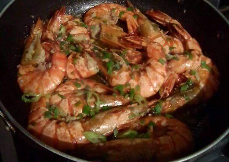Easiest Way to Prepare Yummy Buttered Garlic Shrimps