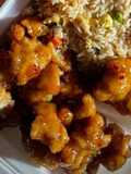 Frango frito com Sweet Chilli