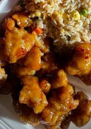 Foto de Frango frito com Sweet Chilli