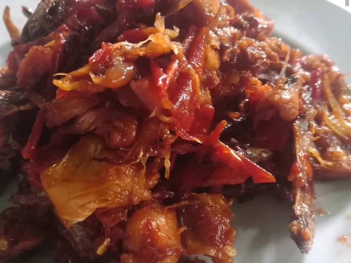 Cara Mudah Membikin Resep Sambal goreng mandai teri yang Bikin Ngiler Anti Ribet, Bisa Manjain Lidah