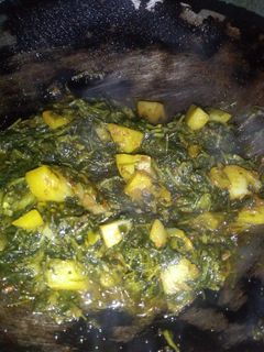 मेथी भुज्जी (Methi bhuji recipe in Hindi) रेसिपी मुख्य फोटो