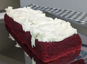 Foto de Bolo de beterraba sem glúten vegano (Red Velvet natureba)