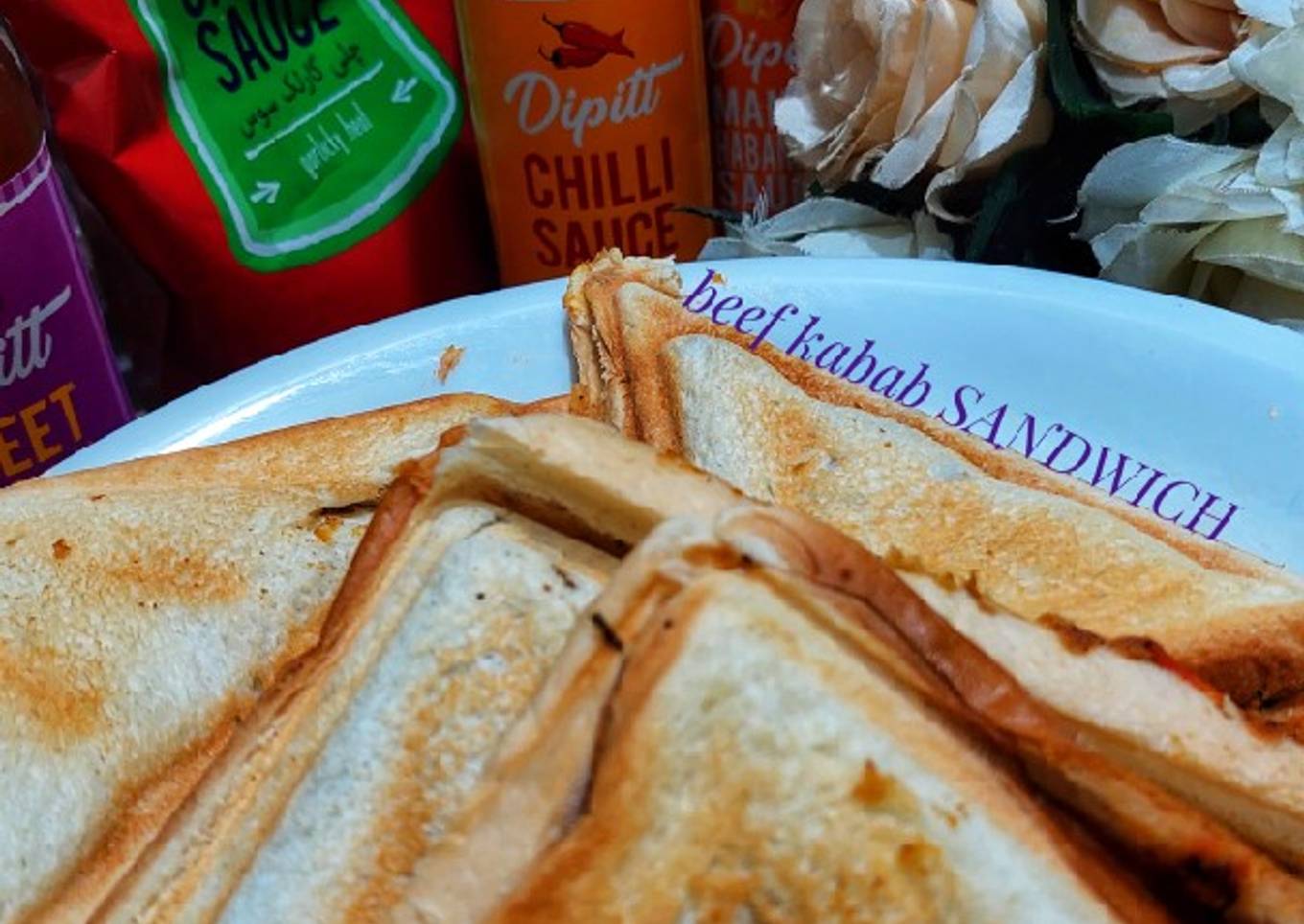 Beef kabab SANDWICH