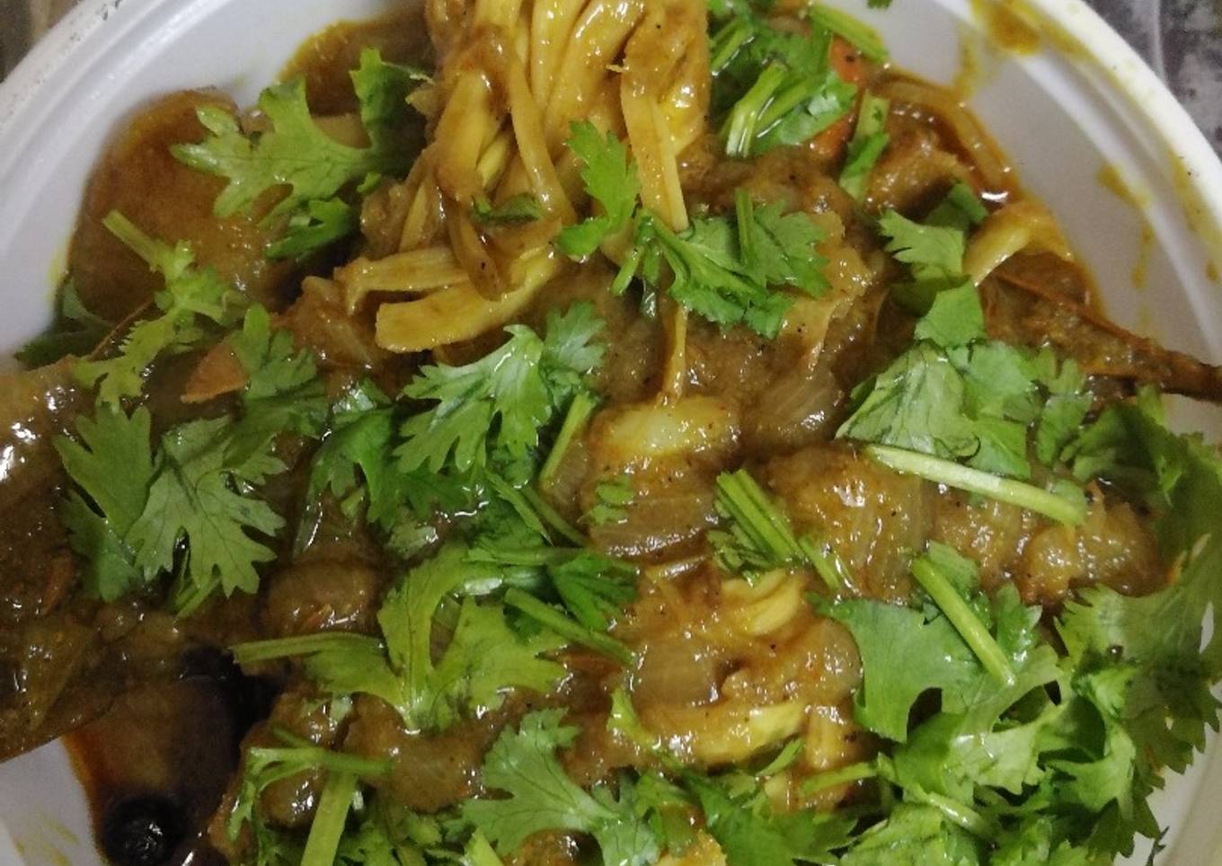 Kathal (jack fruit) do pyaza
