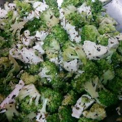A picture of Broccoli and paneer salad# wecare.