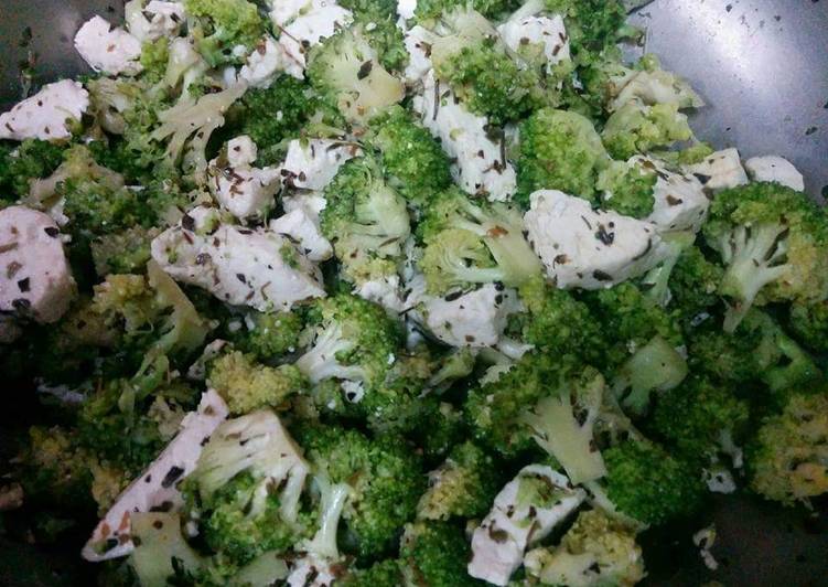 Broccoli and paneer salad# wecare