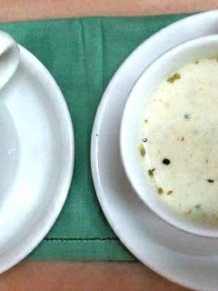 A picture of Mushroom cream soup.