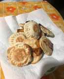 Tortitas rellenas de dulce de batata (Veganas)🌱