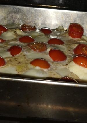 Mozzarellás rakott karfiol recept fotója