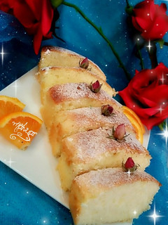 عکسی از دستور کیک پرتقالی خوشمزه