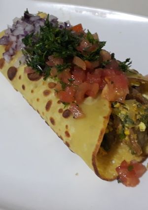 Una foto de Burritos de carne