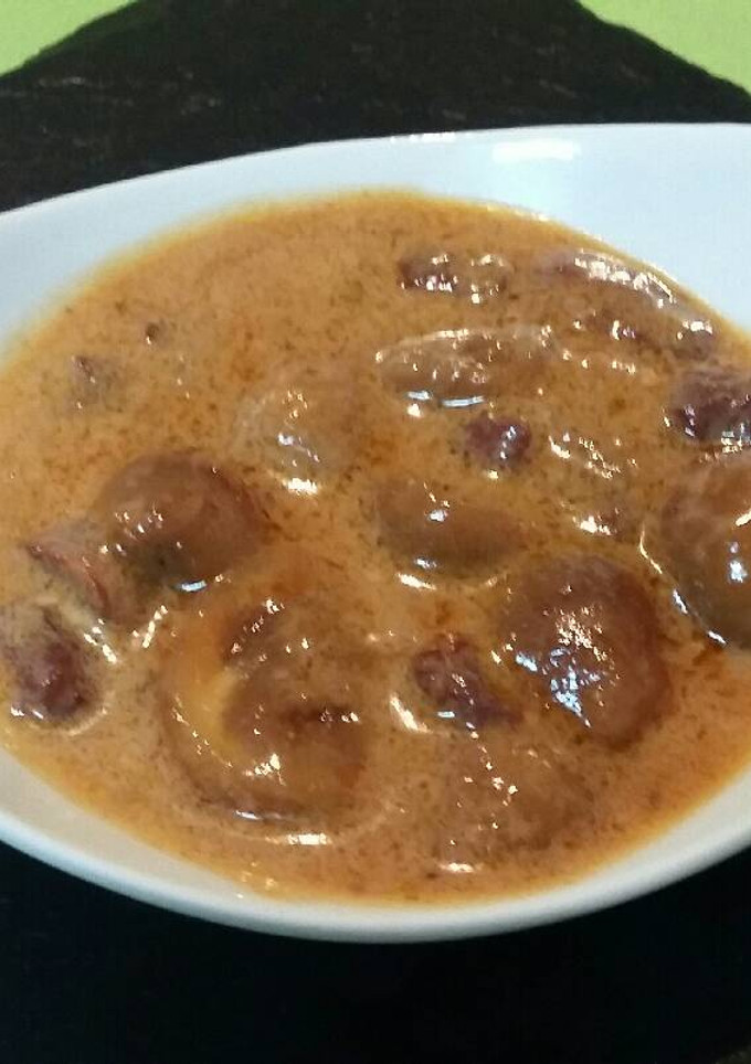 Una foto de Salsa de higos y chorizo